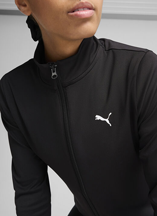Puma 52612201 W PUMA STRONG FULL ZIP PUM Siyah Dik Yaka Regular Fit Kadın Zip Ceket 2