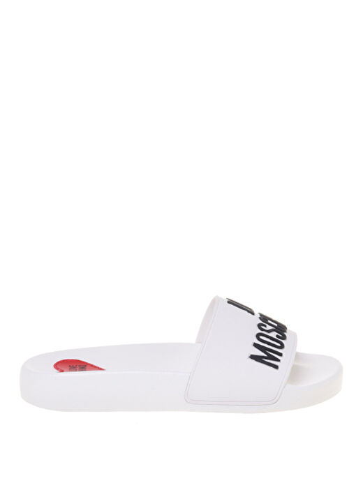 Love Moschino Beyaz Kadın Terlik JA28052G0M 1