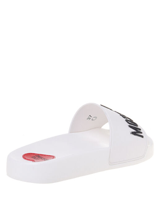 Love Moschino Beyaz Kadın Terlik JA28052G0M 2