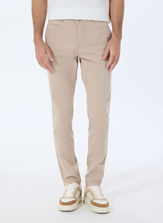 Beymen Business Bej Erkek Slim Fit Pantolon BBE001252266_BEJ 3