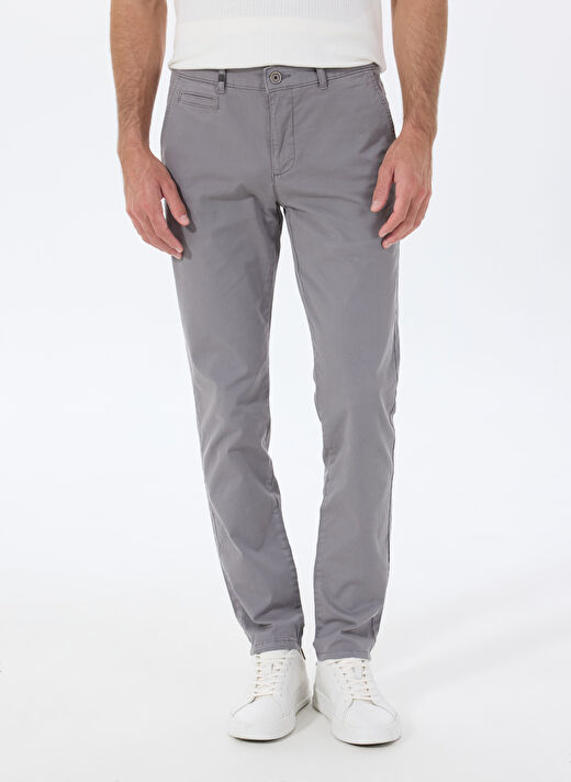 Beymen Business Gri Erkek Slim Fit Pantolon BBE001252266_GRI 3