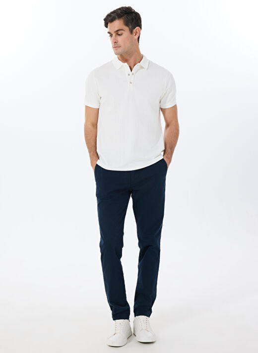 Beymen Business Lacivert Erkek Slim Fit Pantolon BBE001252266_LAC 1