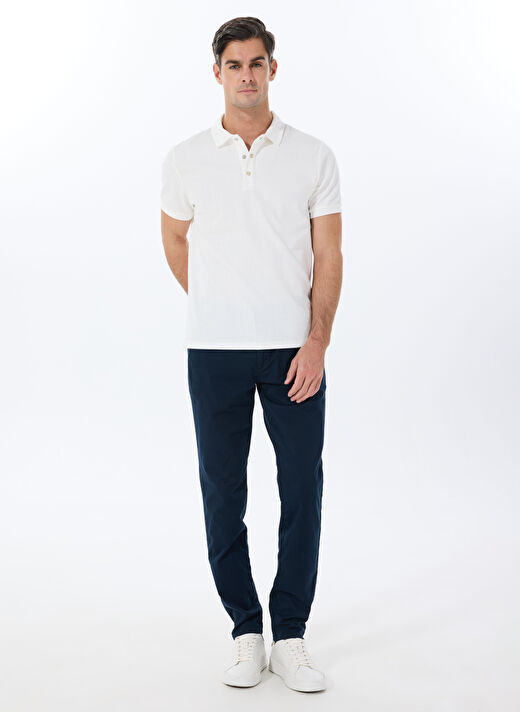 Beymen Business Lacivert Erkek Slim Fit Pantolon BBE001252266_LAC 2