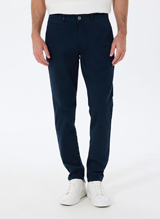 Beymen Business Lacivert Erkek Slim Fit Pantolon BBE001252266_LAC 3