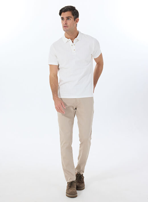 Altınyıldız Classics Bej Erkek Slim Fit Pantolon ACE001252276_BEJ 2