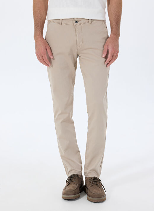 Altınyıldız Classics Bej Erkek Slim Fit Pantolon ACE001252276_BEJ 3