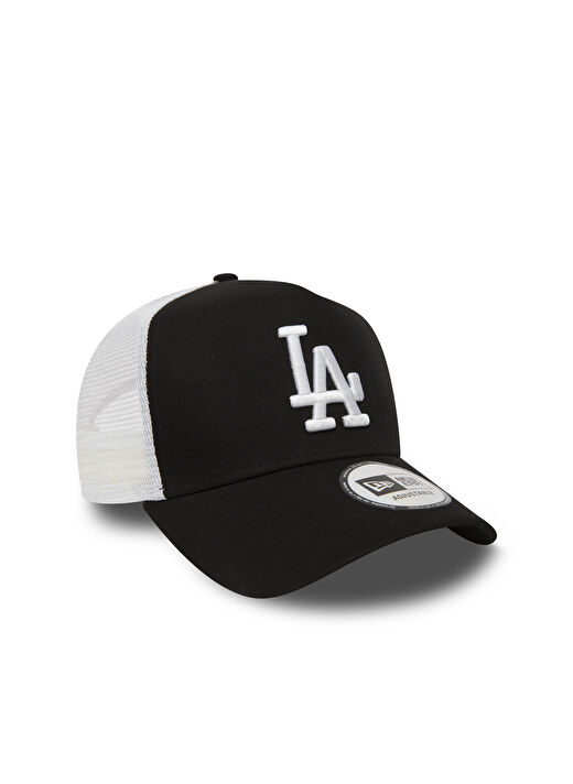 New Era 11405498 CLEAN TRUCKER LOSDOD BLKWH Siyah - Beyaz Unisex Şapka 2