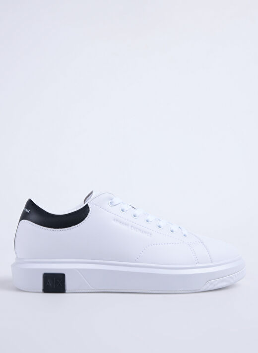 Armani Exchange Beyaz Erkek Deri Sneaker XUX123 1