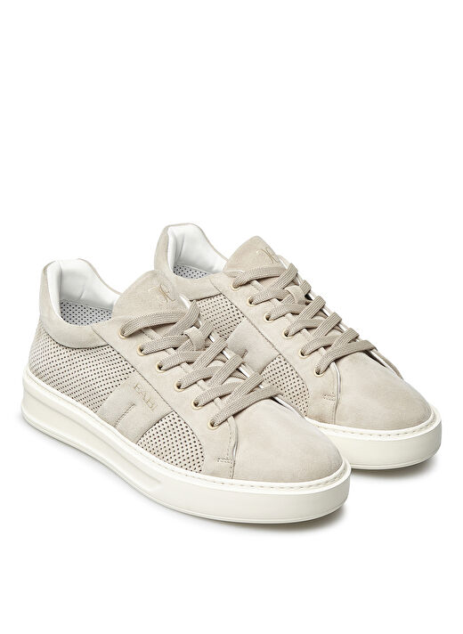 Fabi Bej Erkek Deri Sneaker FU0459.A08ZIPCVG051 2