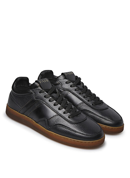 Fabi Siyah Erkek Deri Sneaker FU1319.B00MOC36KT17 2