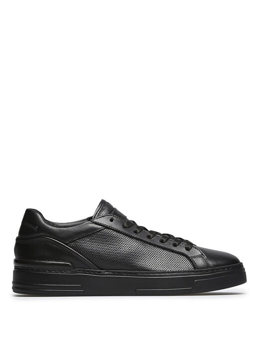 Fabi Siyah Erkek Deri Sneaker FU1335.A00XLCPUQ900 1