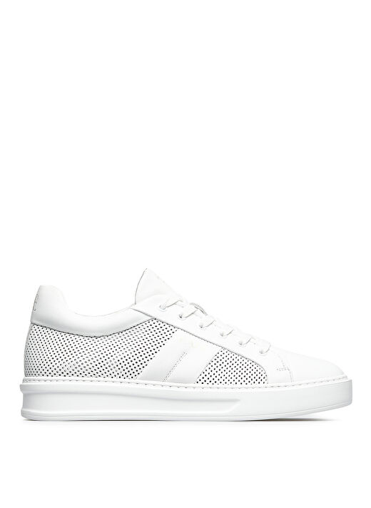 Fabi Beyaz Erkek Deri Sneaker FU0459.A08ZIPNBA100 1