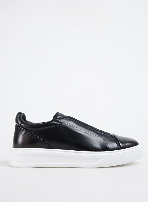 Fabi Siyah Erkek Deri Sneaker FU1325.A00ZIPNBA900 1