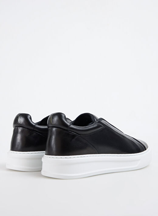 Fabi Siyah Erkek Deri Sneaker FU1325.A00ZIPNBA900 3