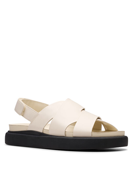 Clarks Beyaz Kadın Deri Sandalet 26181257 3