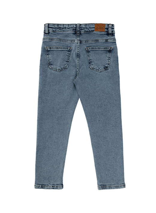 U.S. Polo Assn. Mavi Erkek Çocuk Denim Pantolon FAYLIN 2