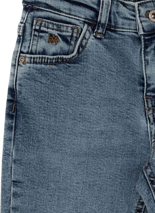 U.S. Polo Assn. Mavi Erkek Çocuk Denim Pantolon FAYLIN 3