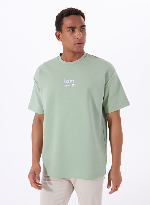 Gmg Fırenze Mavi  Erkek Oversize T-Shirt GU25MSS03028 2