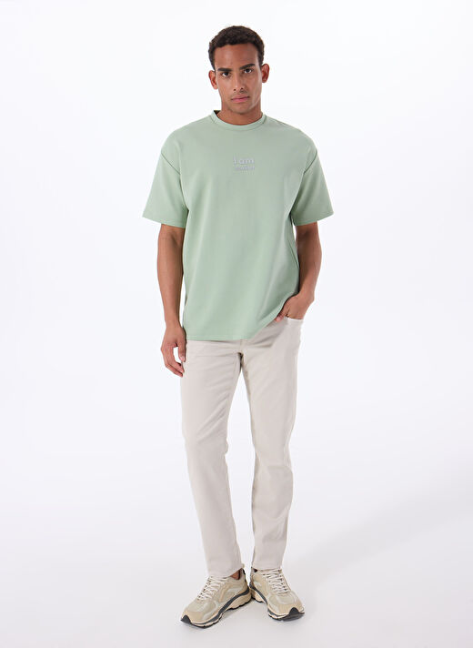 Gmg Fırenze Mavi  Erkek Oversize T-Shirt GU25MSS03028 3
