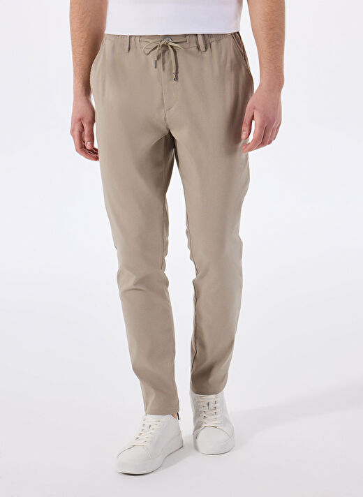 Gmg Fırenze Bej Erkek Jogger Pantolon GU25MSS01010 3