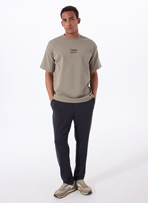 Gmg Fırenze Haki Erkek Oversize T-Shirt GU25MSS03028 2