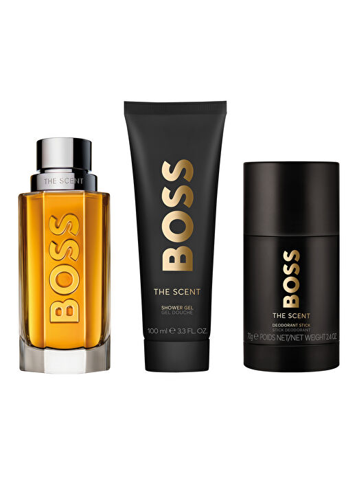 Hugo Boss The Scent Edt 100 Ml + Shower Gel 100 Ml + Deostick 75 Ml 2
