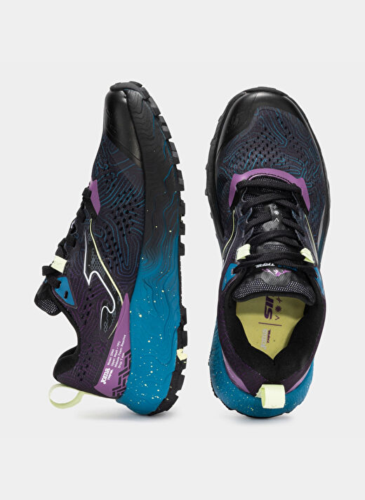 Joma TKSMLS2501 SIMA LADY 2501 NEGRO AZU Siyah - Mavi Yürüyüş Ayakkabısı 4