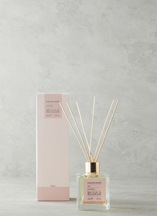 English Home Oda Kokusu Pure Kokulu Çubuk 200 ml Açık Pembe 1