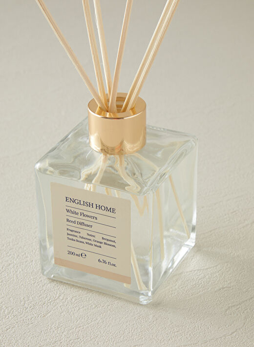Beyaz Çiçekler Kokulu Çubuk 200 ml Bej 3
