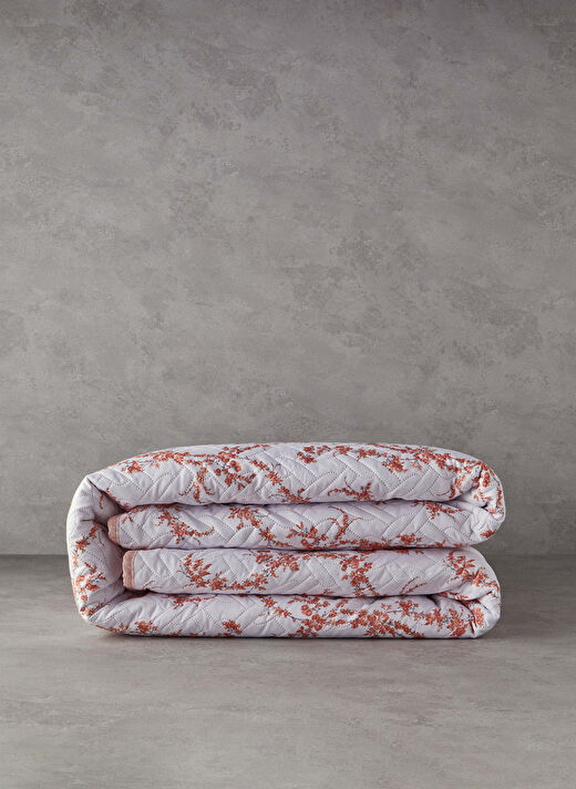 English Home Turuncu Yatak Örtüsü ScrollFlowersÇokAmaçlıÖrtü160x220c 4