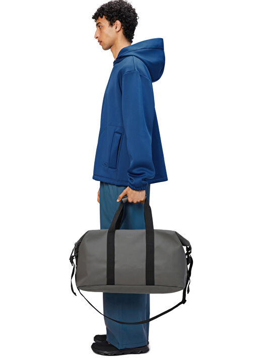Rains Gri Erkek Duffle Bag HİLO WEEKEND BAG W3 3