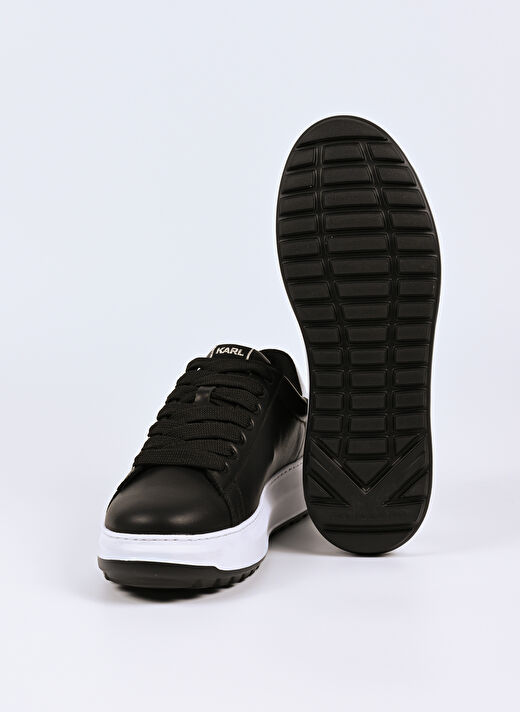 KARL LAGERFELD Siyah Erkek Sneaker KAPRI LUG Karl NFT Lo Lace  4