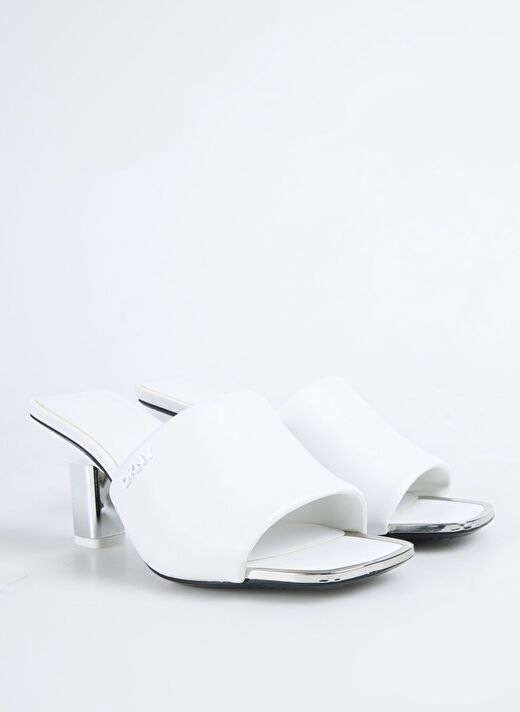 Dkny Beyaz Kadın Deri Sandalet K1599369 2