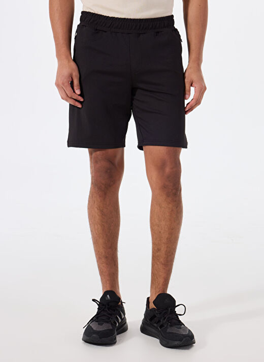 Lumberjack A10193948508010-MB CT101 PES SHORT Siyah Regular Fit Erkek Sweat Şort 2