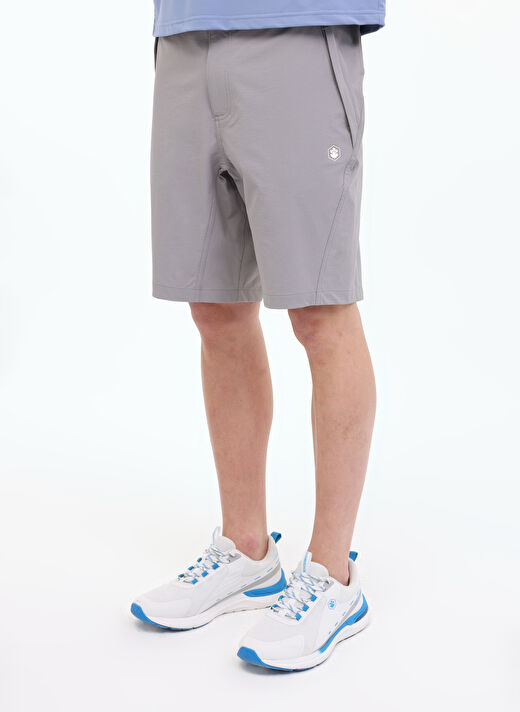 Lumberjack A10194053508010-ML ARSEN 20OTD2-01 Koyu Gri Regular Fit Erkek Sweat Şort 1