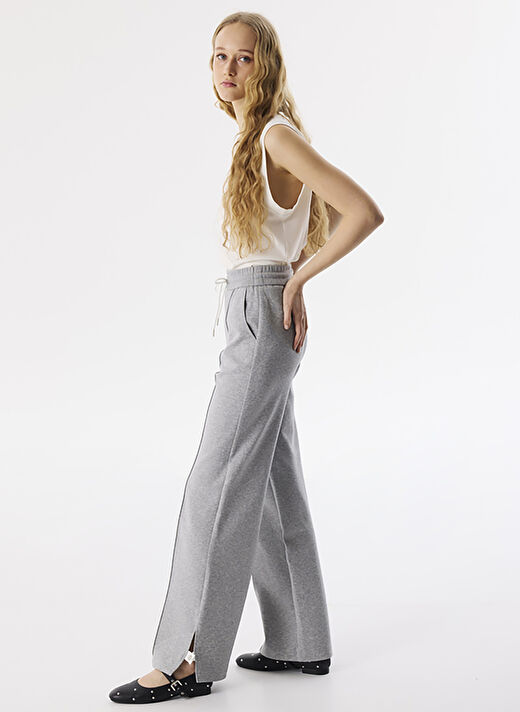Twist Gri Kadın Standart Pantolon TS1250003122 1
