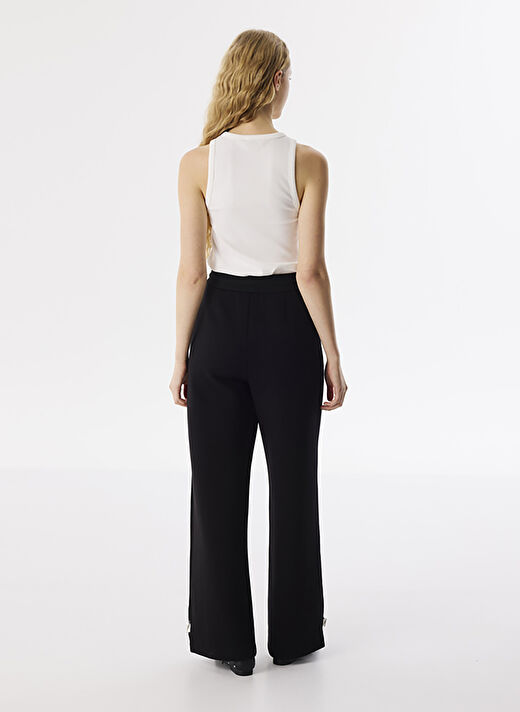 Twist Siyah Kadın Standart Pantolon TS1250003122 4