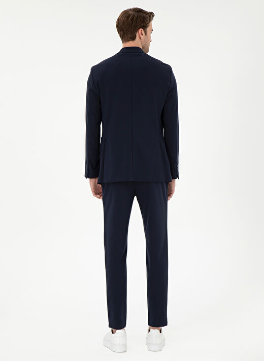 Pierre Cardin Lacivert Erkek Slim Fit Pantolon E19400/PB 4