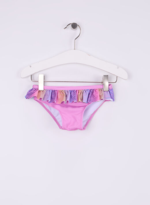 Slipstop Çok Renkli Kız Çocuk Desenli Bikini Takım SB2512120000 2