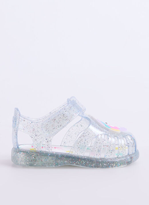 Igor Beyaz Unisex Bebek Sandalet S10341 TOBBY UNICORNIO 1