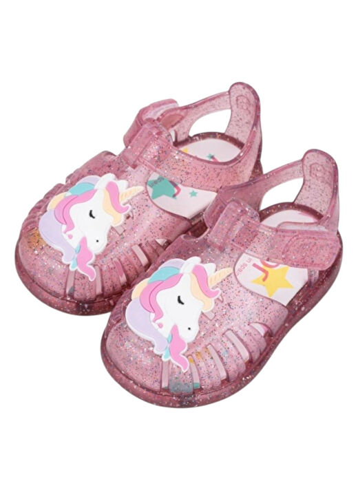 Igor Pembe Unisex Bebek Sandalet S10341 TOBBY UNICORNIO 3