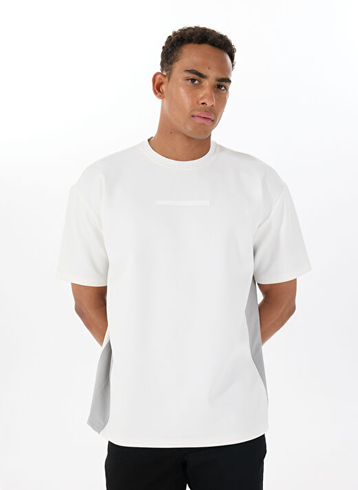 Gmg Fırenze Ekru Erkek Oversize T-Shirt GU25MSS03020 3
