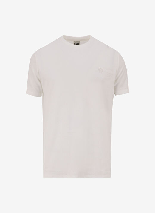 Gmg Fırenze Ekru Erkek Slim Fit T-Shirt GU23MSS03009 2