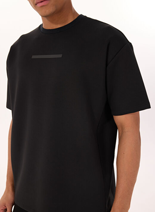 Gmg Fırenze Siyah Erkek Oversize T-Shirt GU25MSS03020 4
