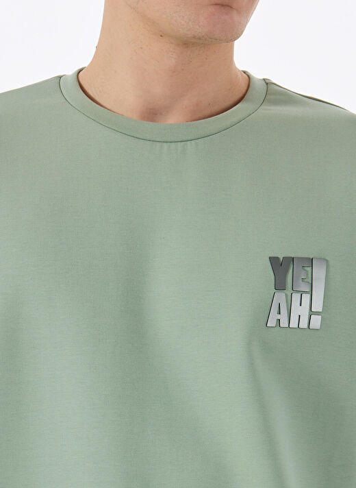 Gmg Fırenze Mavi  Erkek Oversize T-Shirt GU25MSS03017 4