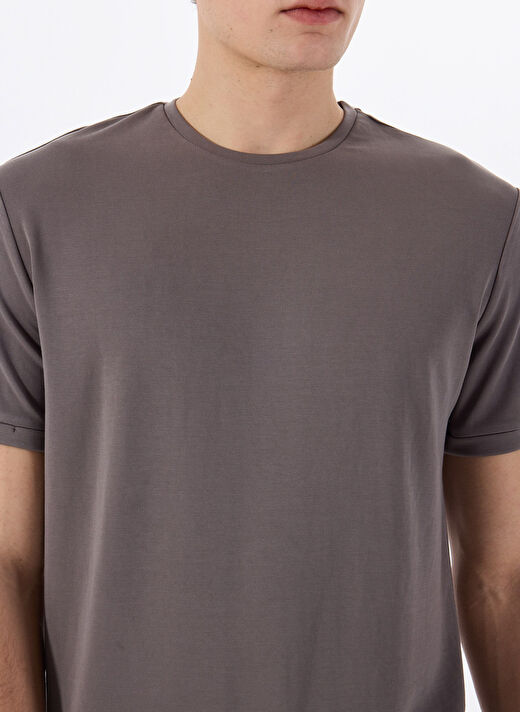 Gmg Fırenze Gri Erkek Slim Fit T-Shirt GU25MSS03014 4