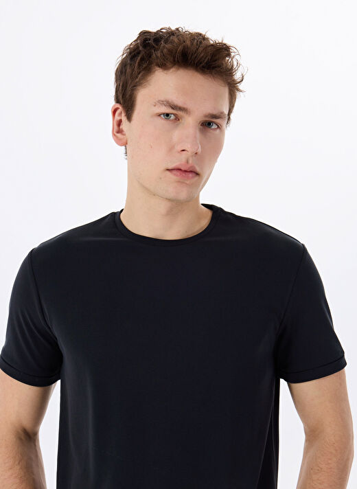 Gmg Fırenze Siyah Erkek Slim Fit T-Shirt GU25MSS03014 2