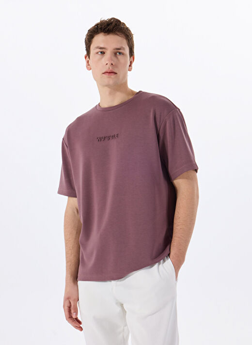 Gmg Fırenze Pembe Erkek Regular Fit T-Shirt GU25MSS03011 1