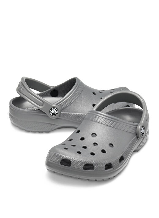 Crocs Gri Erkek Plaj Terliği Classic 3