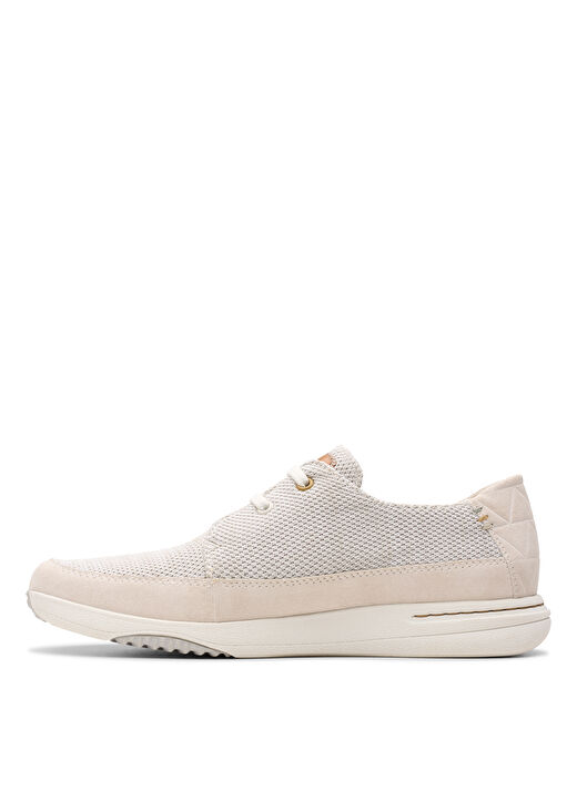 Clarks Beyaz Erkek Süet Günlük Ayakkabı Easeway Lace 2